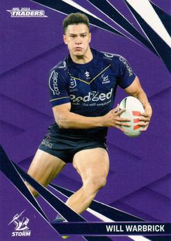 2024 NRL Traders Titanium #071 Will Warbrick Front